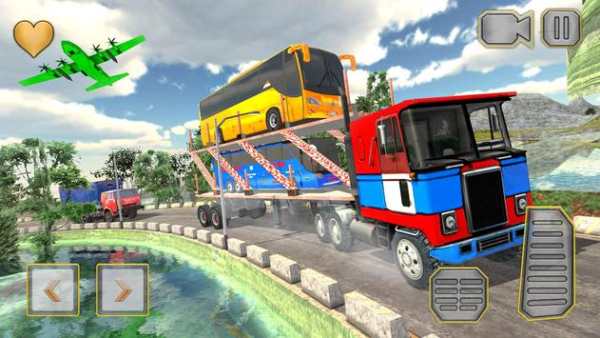 Bus Transport Trailer Truck Simulator 🚚 screenshot 1