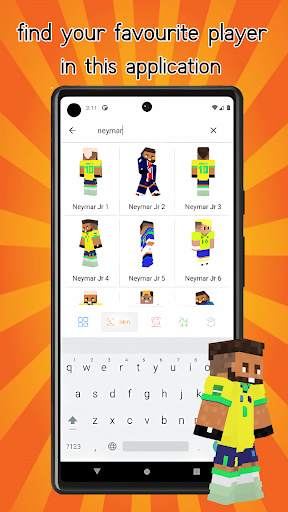 Sepak Bola Mod Map Skin MCPE screenshot 4