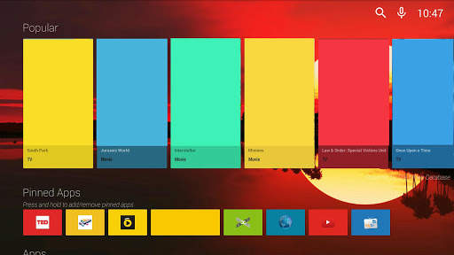 Unwind Launcher for TV BETA screenshot 2