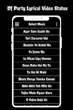 DJ Party Lyrical Video Status Maker screenshot 2