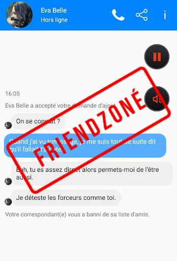 Friendzoné - Jeux sms screenshot 5
