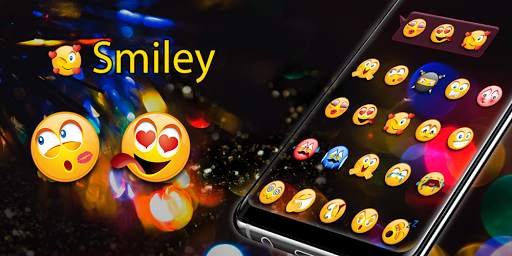 Smiley Emoji Keyboard 2018 Sticker स्क्रीनशॉट 4