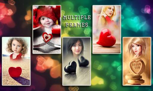 Heart Screen Photo Frames screenshot 1