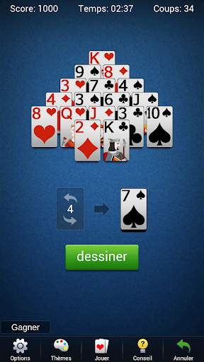 Solitaire Pyramid - Cartes screenshot 4