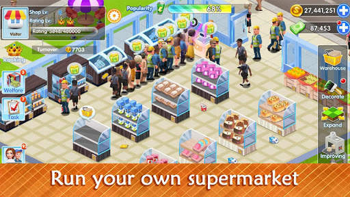 My Supermarket Story : Store tycoon Simulation screenshot 2