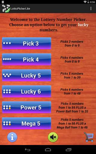 Lottery Number Picker Lite screenshot 7