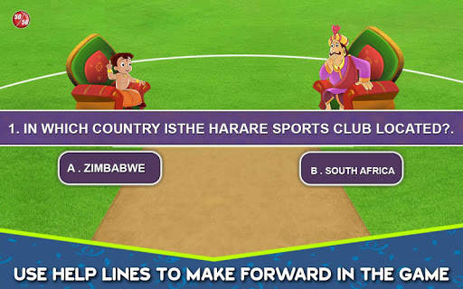 Cricket Quiz with Chhota Bheem screenshot 1