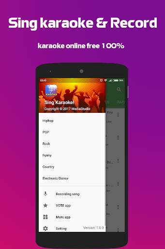 Sing Karaoke - Record screenshot 2