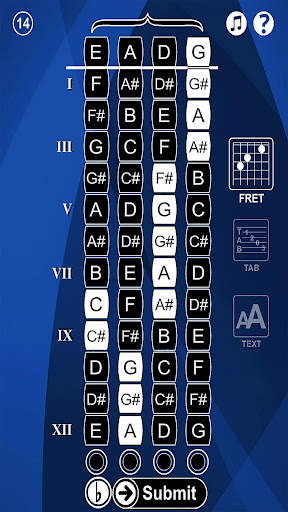 Bass Guitar Note Flash Cards screenshot 5
