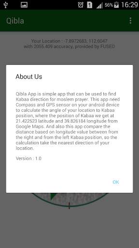 Qibla screenshot 2