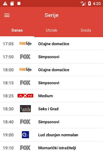 TV Program Srbija screenshot 5