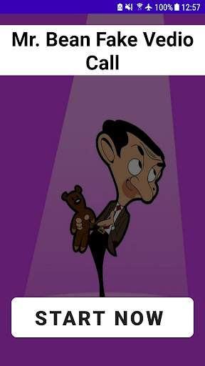 Mr. Bean Fake video Call messenger screenshot 1