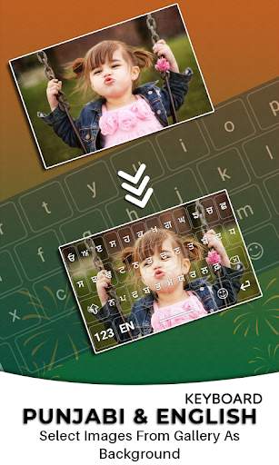 Punjabi Keyboard with English letters for android screenshot 3
