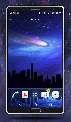 Comet Live Wallpaper screenshot 5