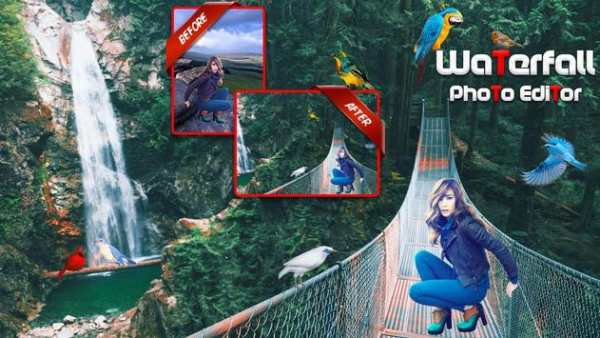 Waterfall Photo Editor - Waterfall Photo Frame 2 تصوير الشاشة