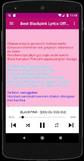 Black pink Songs Offline - Lyrics screenshot 6