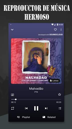 Reproductor de música Fyzer screenshot 1
