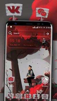 Lonely Man Launcher Theme screenshot 1