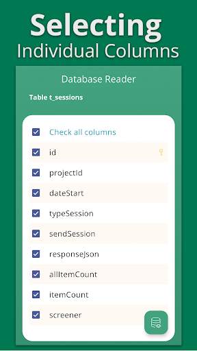 Database reader screenshot 4