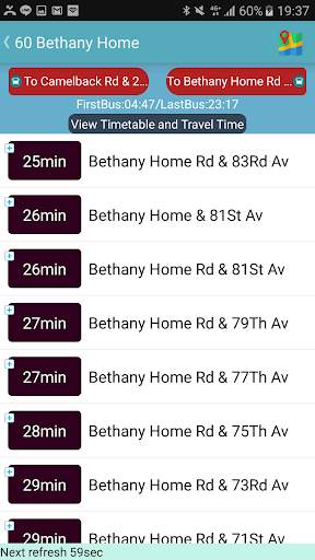 Phoenix Bus Timetable screenshot 3