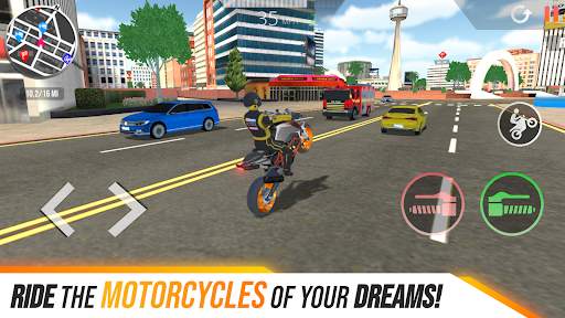 Motorcycle Real Simulator screenshot 1
