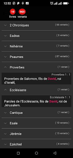 Plans de lecture de la Bible screenshot 4