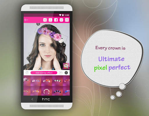 Flower Crown Photo Editor screenshot 4
