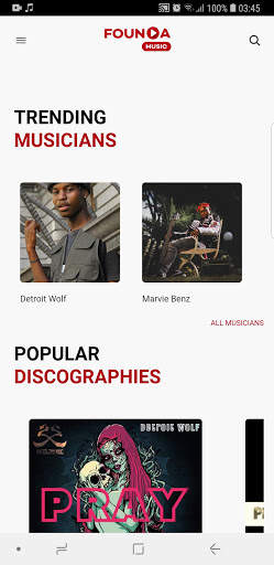 Founda Music: Stream Music screenshot 1