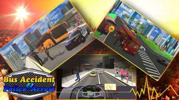 Bus Accident: Ambulance & Police Arrest Simulator screenshot 6