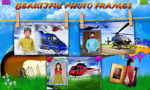 Helicopter Photo Frames 1 تصوير الشاشة