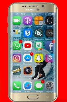 Launcher For IPhone 7 Plus & Iphone X ios 11 Style screenshot 2