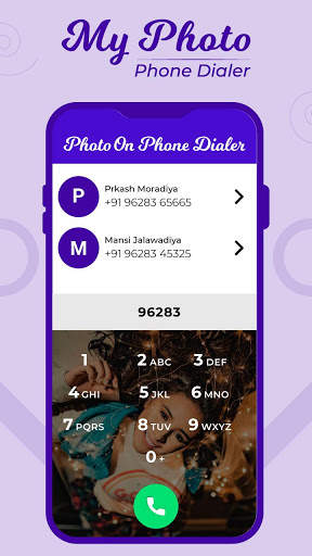 My Photo Phone Dialer Photo Caller Screen Dialer screenshot 5
