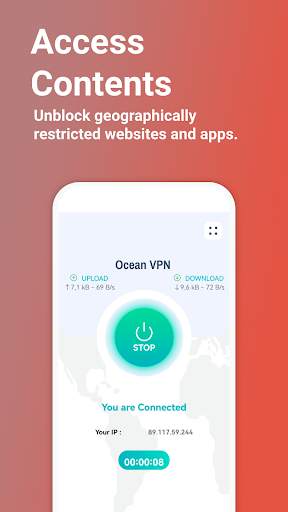 Ocean VPN - Secure VPN Proxy screenshot 2