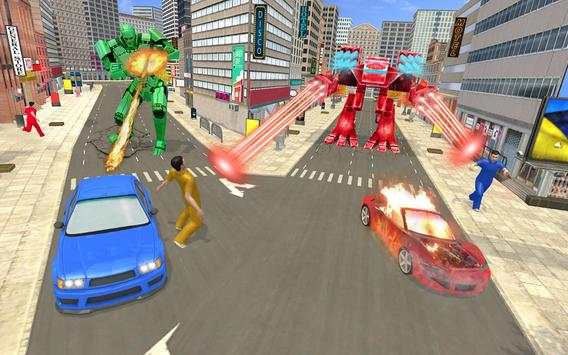 Robot Crime City Gangster Simulator स्क्रीनशॉट 6