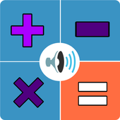 Talking calculator icon