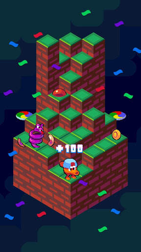 Q*bert screenshot 3