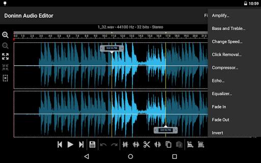 Doninn Audio Editor Free screenshot 15