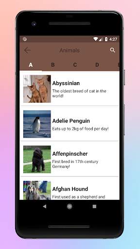 Animal World A-Z Collections screenshot 2