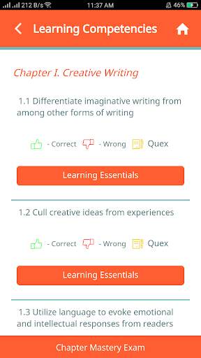 Creative Writing - QuexBook screenshot 4