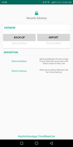 Timesheet / Time Note screenshot 7