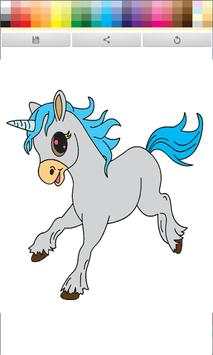 Unicorn Coloring Kids Paint screenshot 3