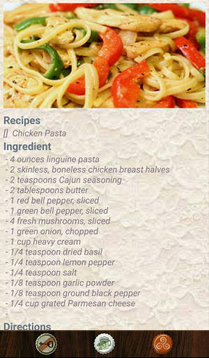 Pasta Easy Recipes Offline App screenshot 5
