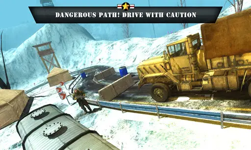 Truck Driver Army Game 2021 скриншот 1