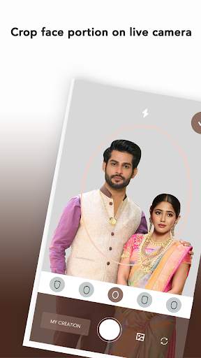 Traditional Wedding Couple Photo Suit Editor screenshot 1
