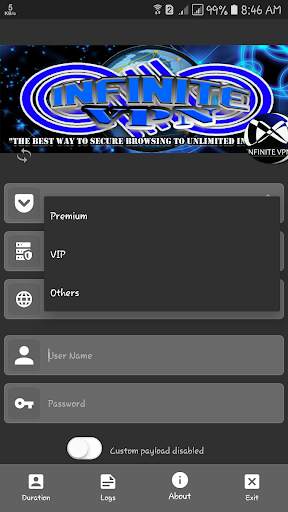 Infinite VPN screenshot 2