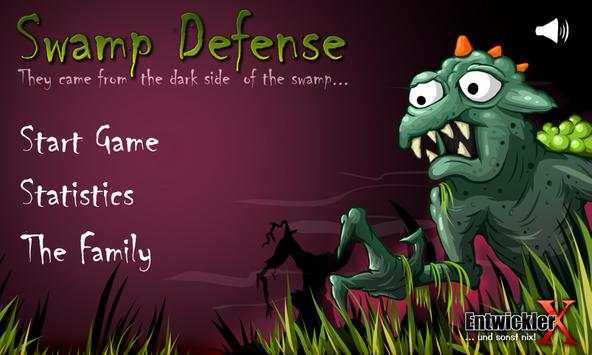 Swamp Defense Lite screenshot 1