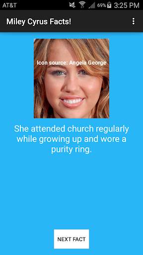 100  Miley Cyrus Fun Facts screenshot 2