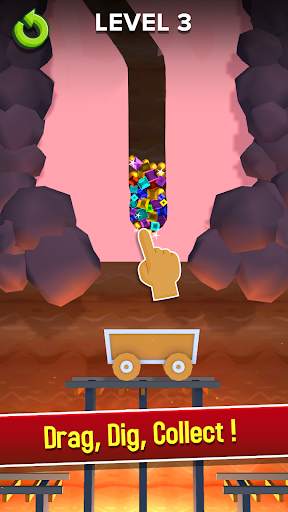 Gold Mining - Mining Games Free screenshot 1