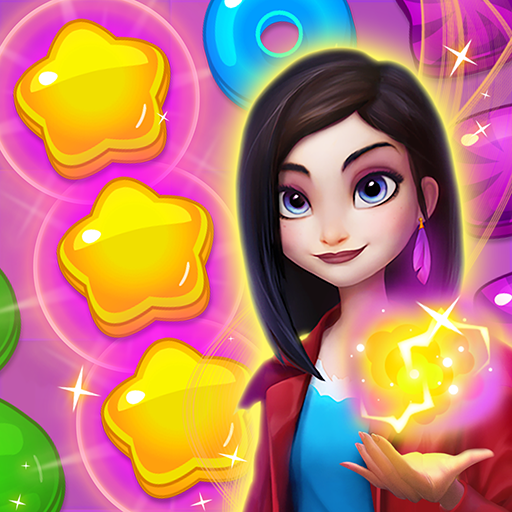 Matchville Stories: Puzzle game! Merge magic gems! иконка