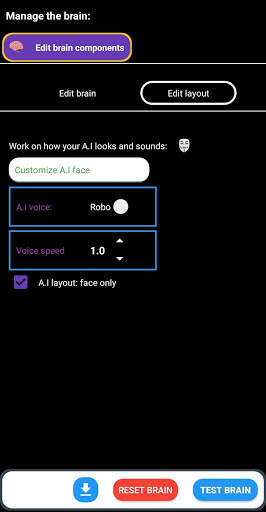 ElectroMind - Create your own speaking ai screenshot 3
